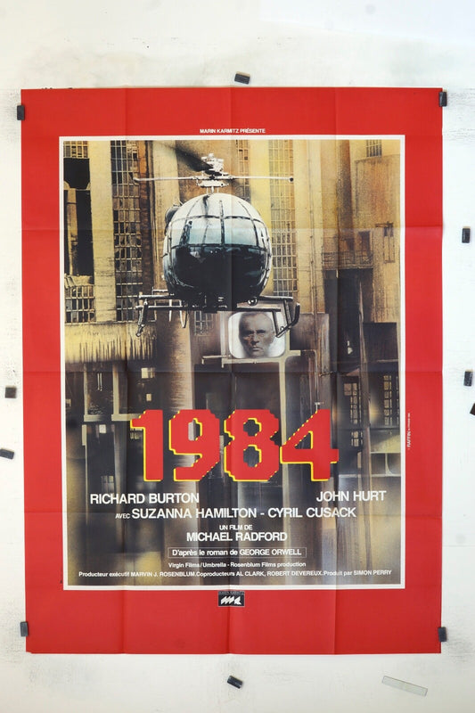 1984 RICHARD BURTON MOVIE POSTER ORIGINAL 120x160