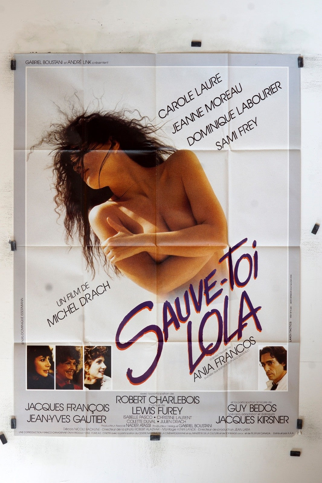 SAUVE-TOI LOLA CAROLE LAURE MOVIE POSTER ORIGINAL 120x160
