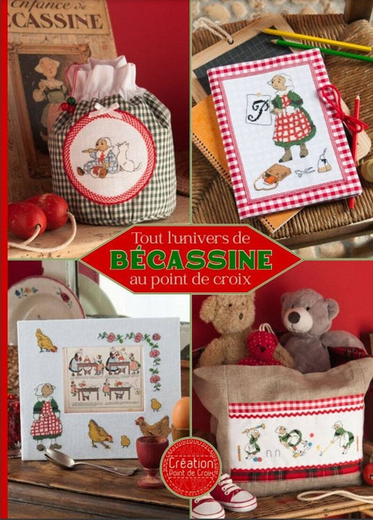 Bécassine au point de croix FRENCH VERSION CROSS STITCH MAGAZINE