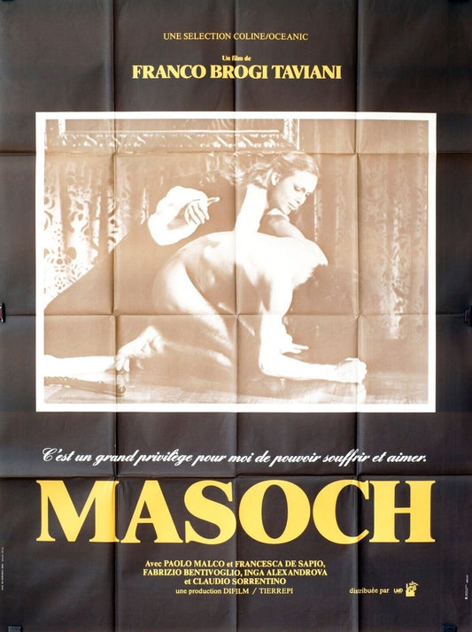 MASOCH MOVIE POSTER ORIGINAL 120x160 PAOLO MALCO