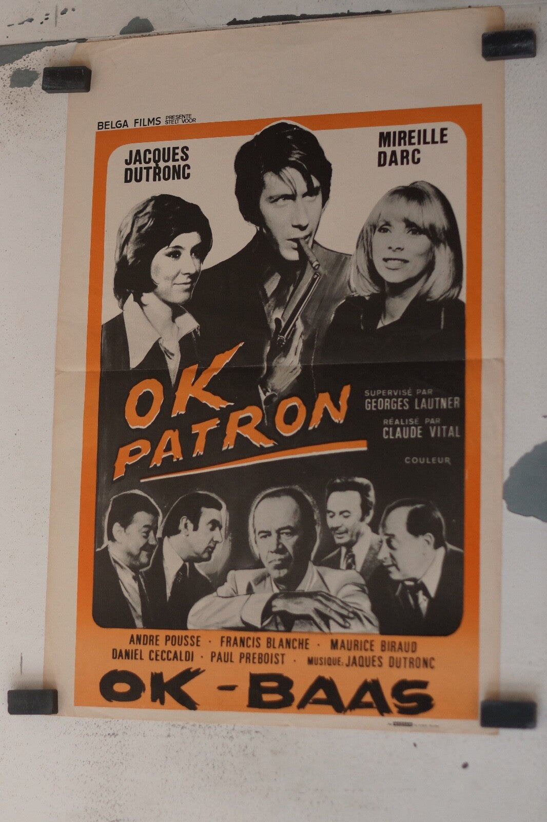 OK PATRON (French Edition) ORIGINAL 30x55