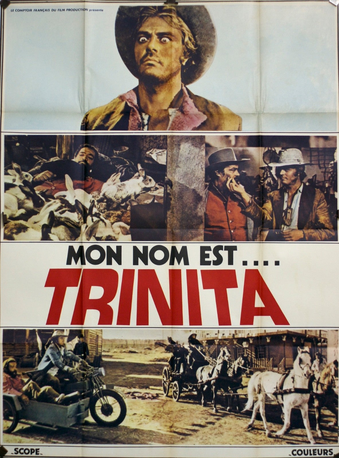 MON NOM EST TRINITA  MOVIE POSTER ORIGINAL 120x160