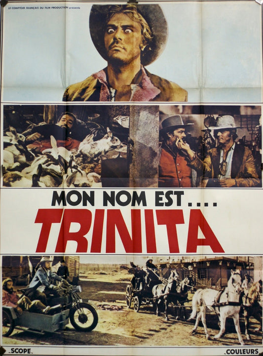 MON NOM EST TRINITA  MOVIE POSTER ORIGINAL 120x160