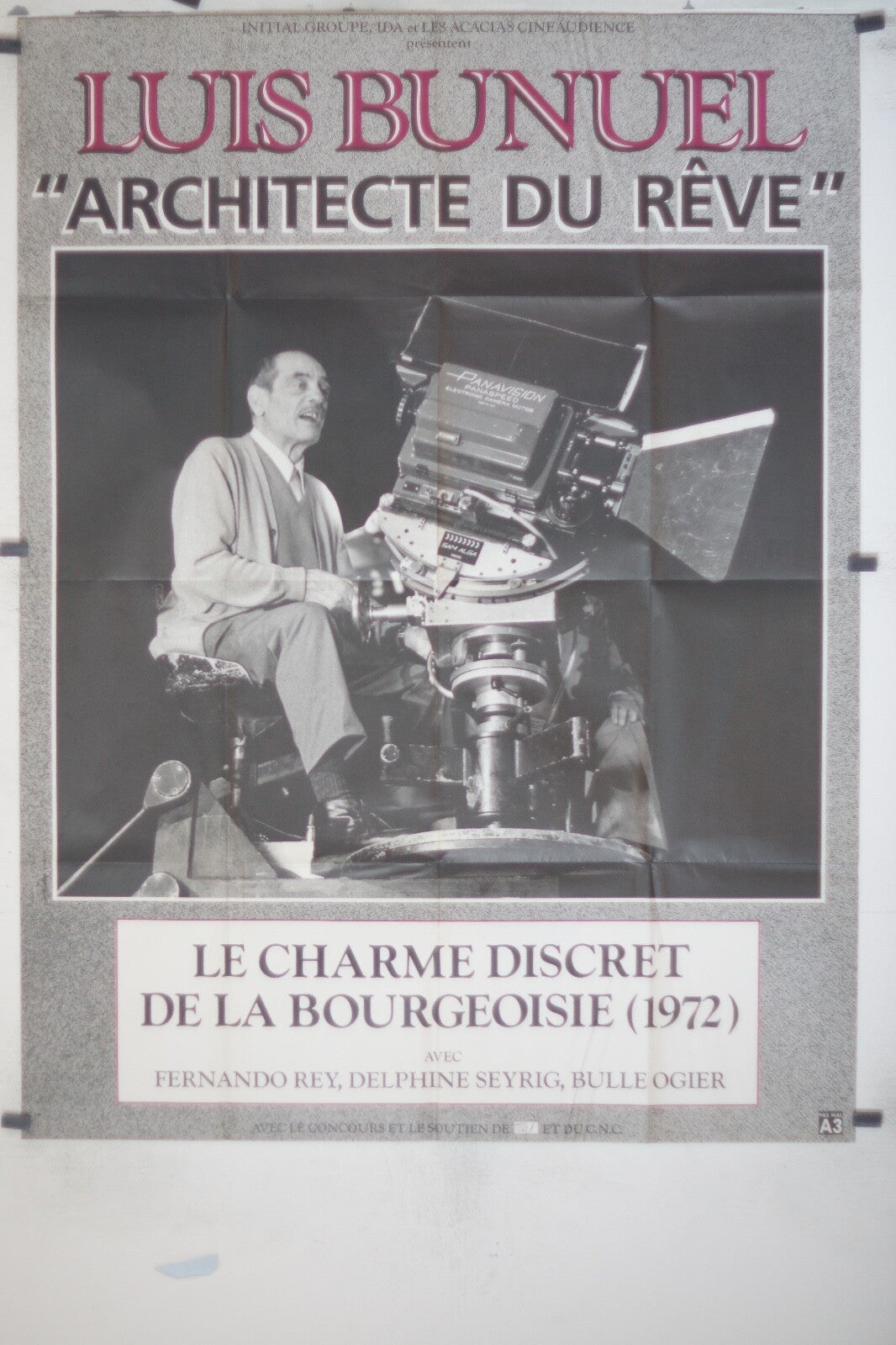 CHARME DISCRET DE LA BOURGEOISIE (la) MOVIE POSTER ORIGINAL 120x160 Luis Bunuel 
