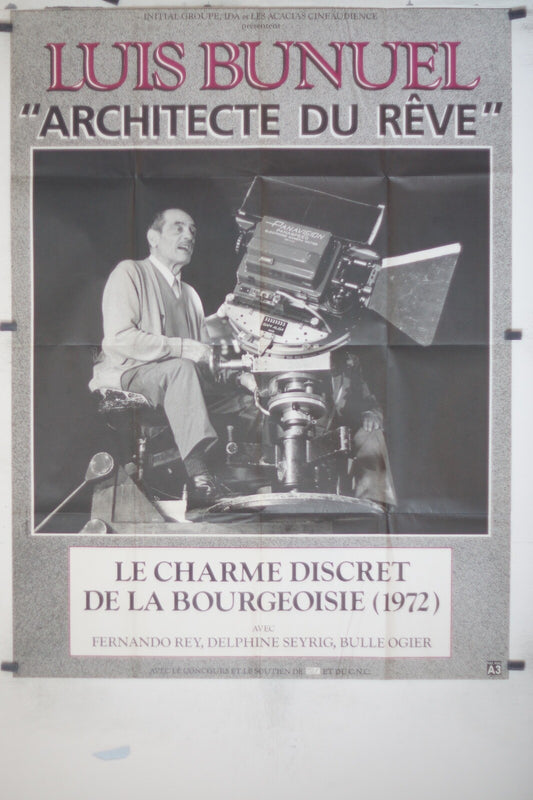 CHARME DISCRET DE LA BOURGEOISIE (la) MOVIE POSTER ORIGINAL 120x160 Luis Bunuel 