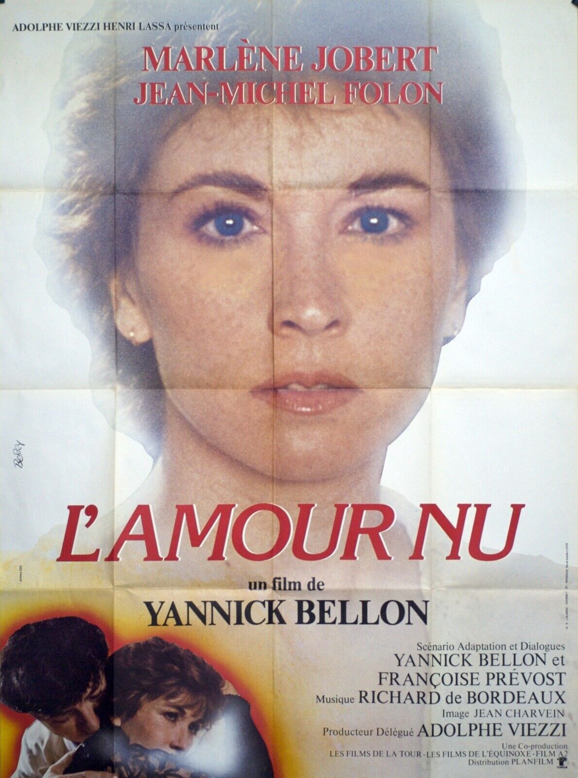 L’AMOUR NU POSTER  ORIGINAL 120x160  MARLENE JOBERT