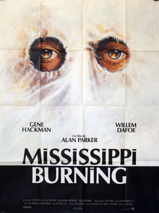 MISSISSIPPI BURNING  GENE HACKMAN MOVIE POSTER ORIGINAL 120x160