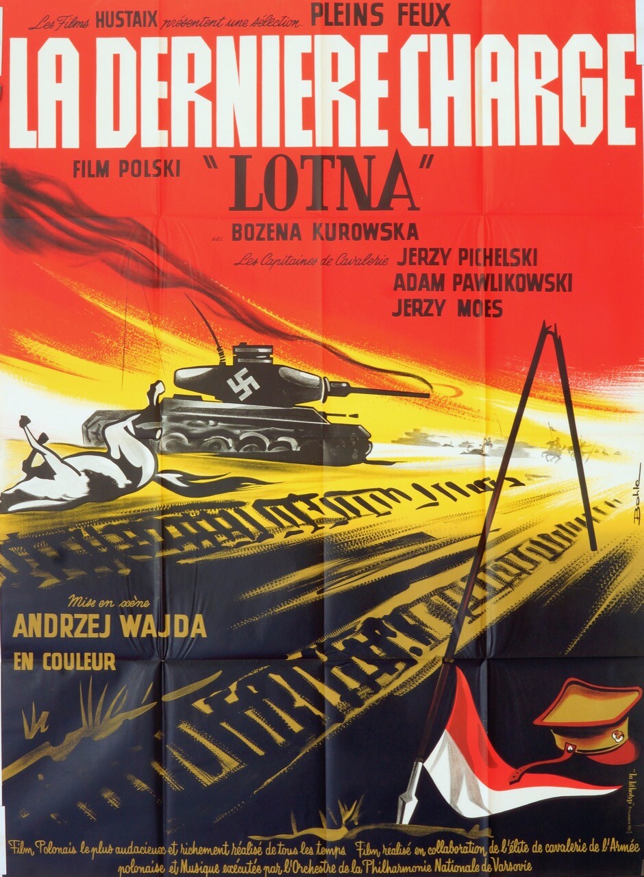 LA DERNIÈRE CHARGE (LOTNA) Original Poster French Edition 120 X 160