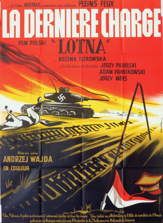 LA DERNIÈRE CHARGE (LOTNA) Original Poster French Edition 120 X 160