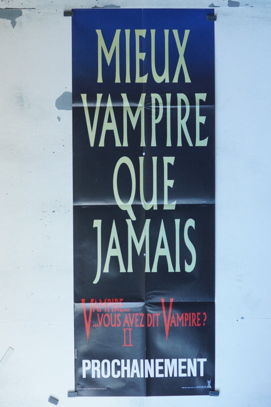 MIEUX VAMPIRE QUE JAMAIS MOVIE POSTER ORIGINAL 60x160