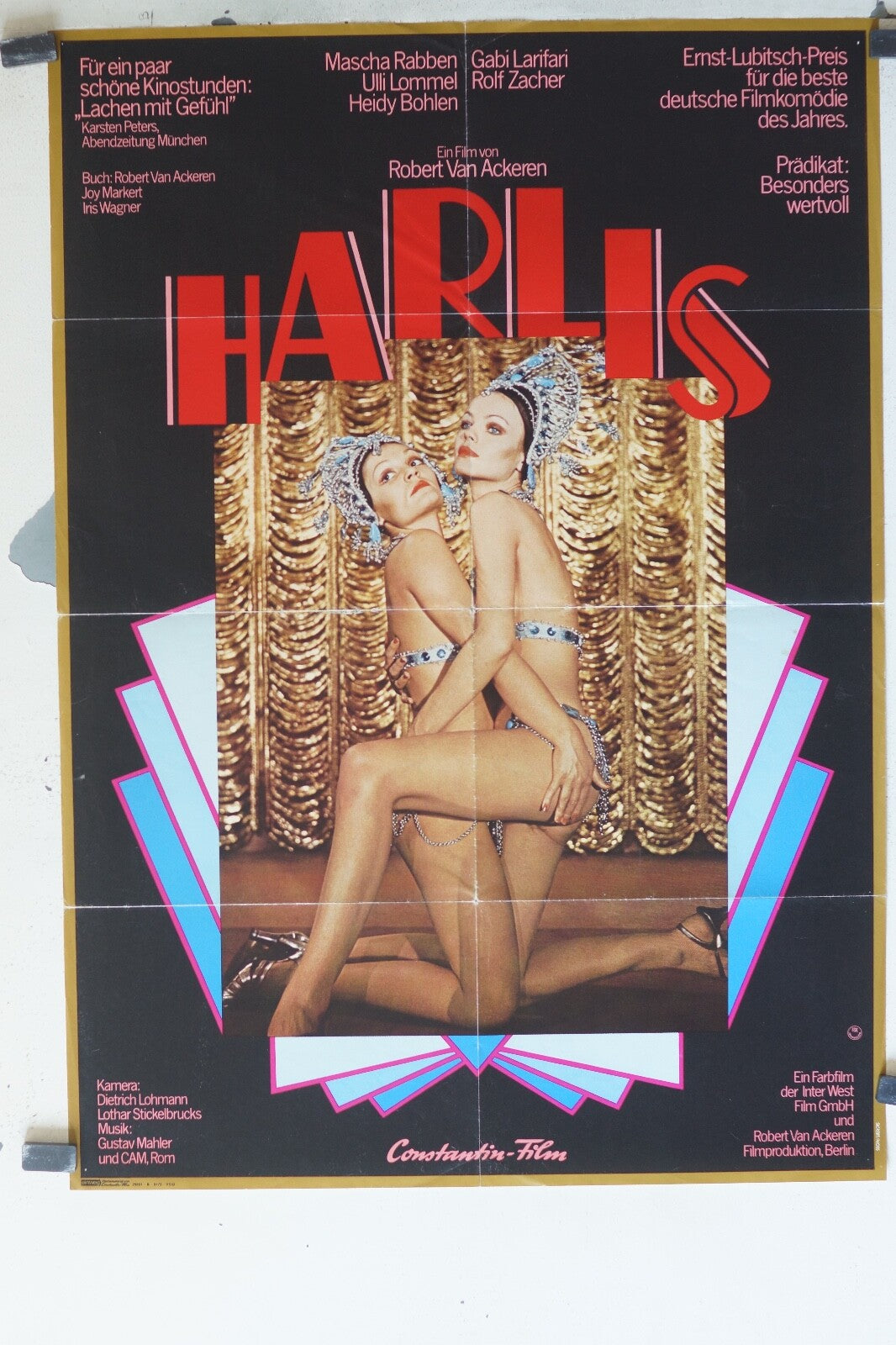 HARLIS MOVIE POSTER ORIGINAL (60X82) Mascha Rabben , Gabriele Lafari