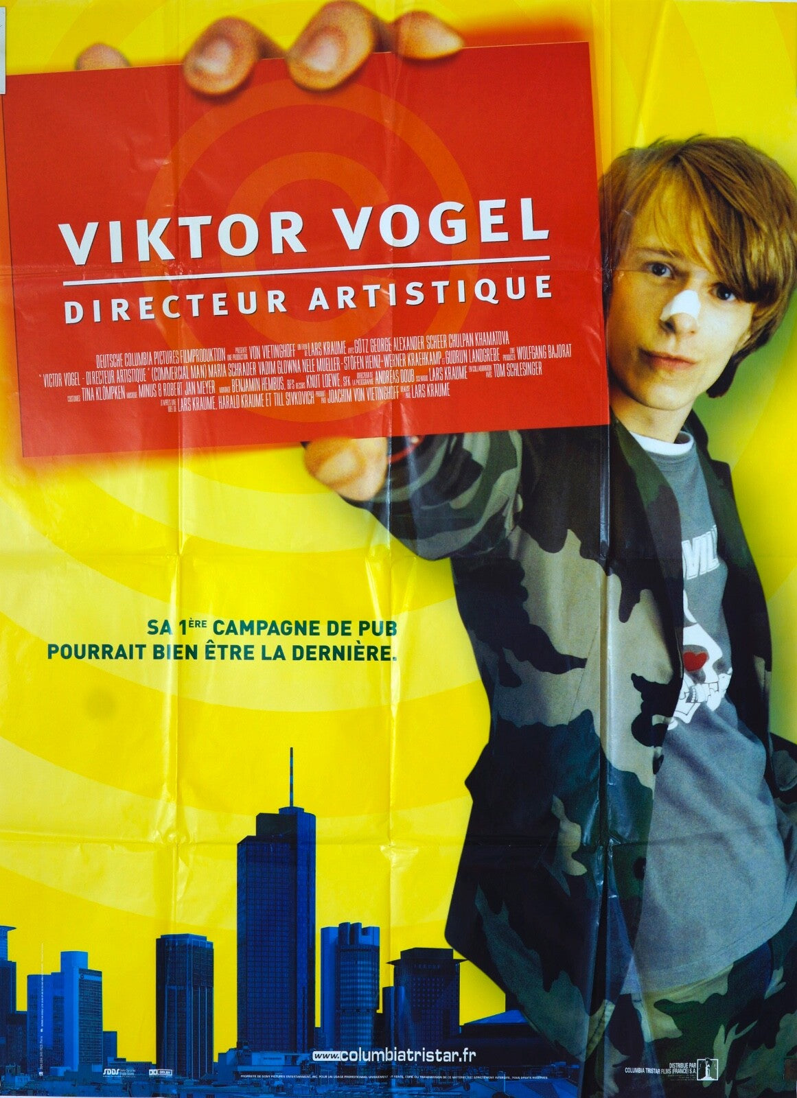 VIKTOR VOGEL ORIGINAL MOVIE POSTER 120x160 JOSEPH LOSEY