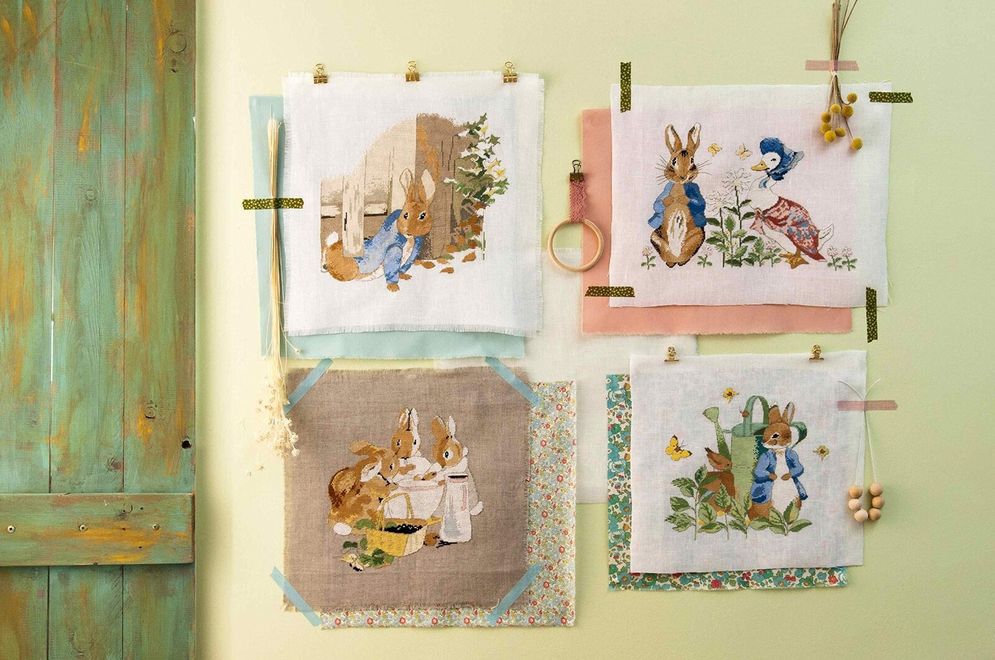 Pierrot-Lapin n°3 au point de croix FRENCH VERSION CROSS STITCH MAGAZINE