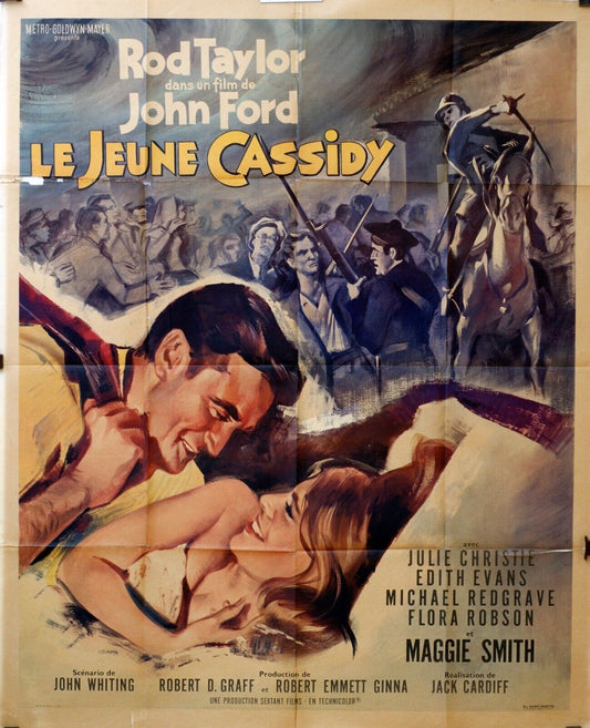 LE JEUNE CASSIDY MOVIE POSTER ORIGINAL 120x160 ROD TAYLOR