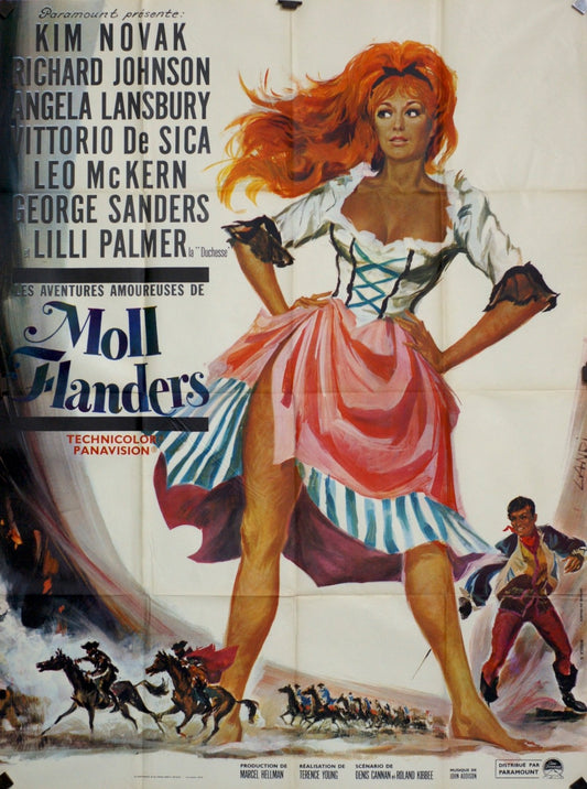 MOLL FLANDERS KIM NOVAK movie poster ORIGINAL 120x160