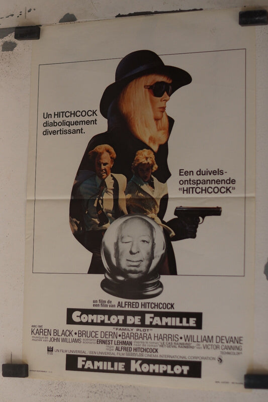 COMPLOT DE FAMILLE movie poster ORIGINAL (53X40) Bruce Dern , William Devane