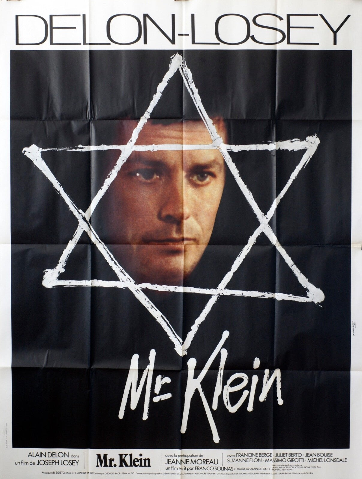 MR KLEIN ORIGINAL MOVIE POSTER 120x160 DELON