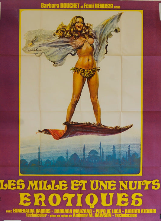 LES MILLE ET UNE NUITS ESMERALDA BARROIS MOVIE POSTER ORIGINAL 120x160
