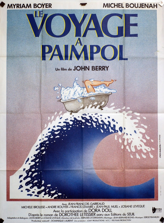 LE VOYAGE A PAIMPOL MYRIAM BOYER MOVIE POSTER ORIGINAL 120x160