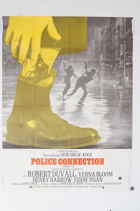 POLICE CONNECTION MOVIE POSTER ORIGINAL 120x160  ROBERT DUVALL