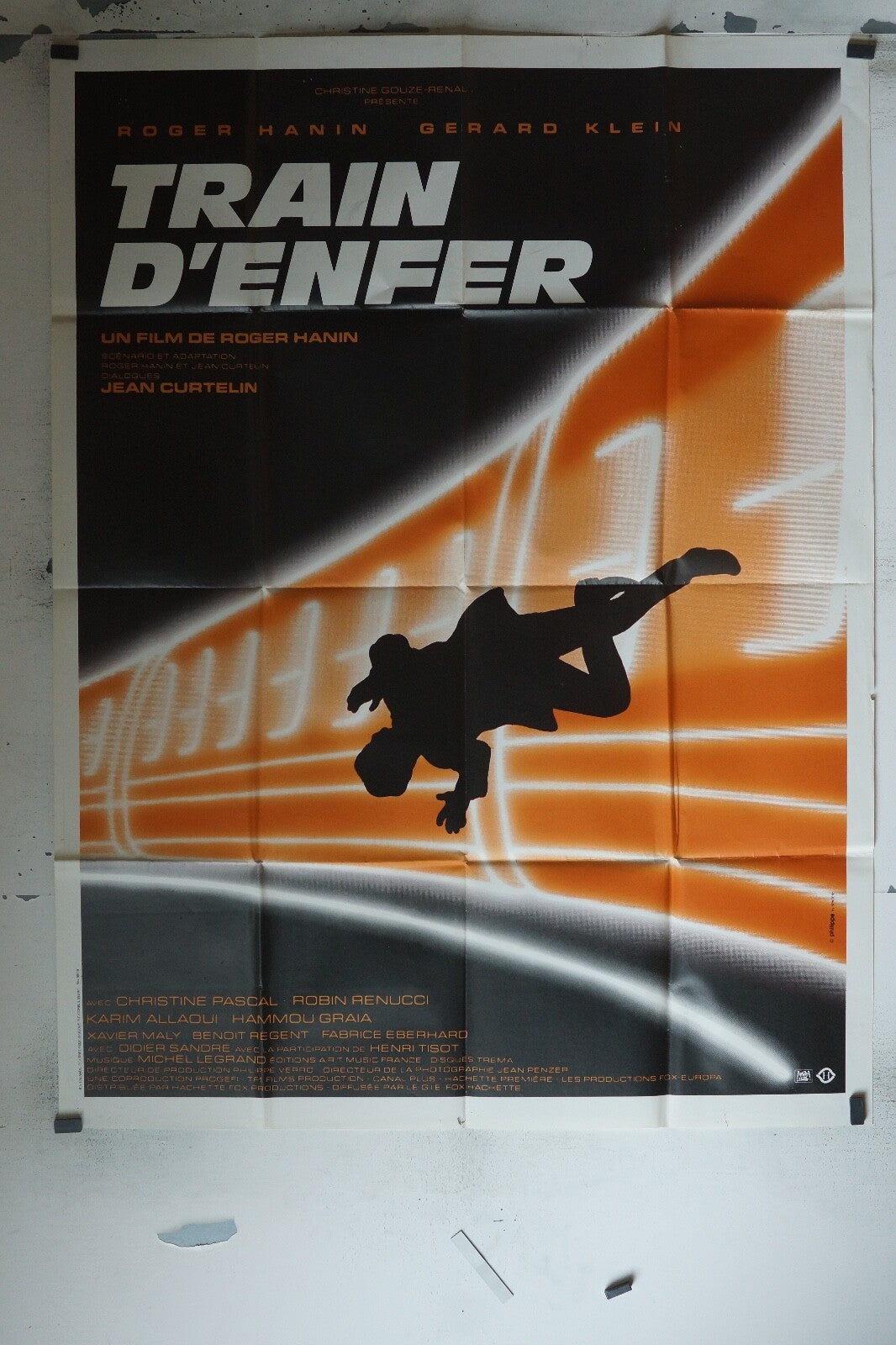 TRAIN D’ENFER ORIGINAL 120x160 CHRISTINE PASCAL