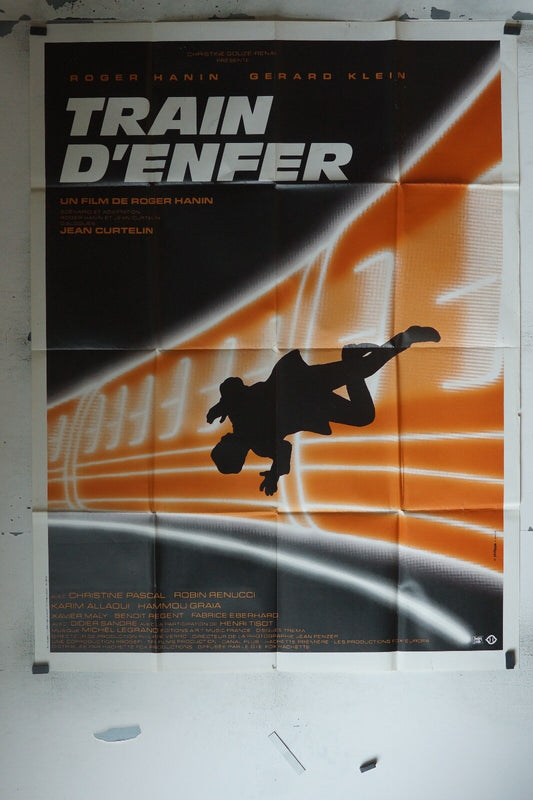 TRAIN D’ENFER ORIGINAL 120x160 CHRISTINE PASCAL