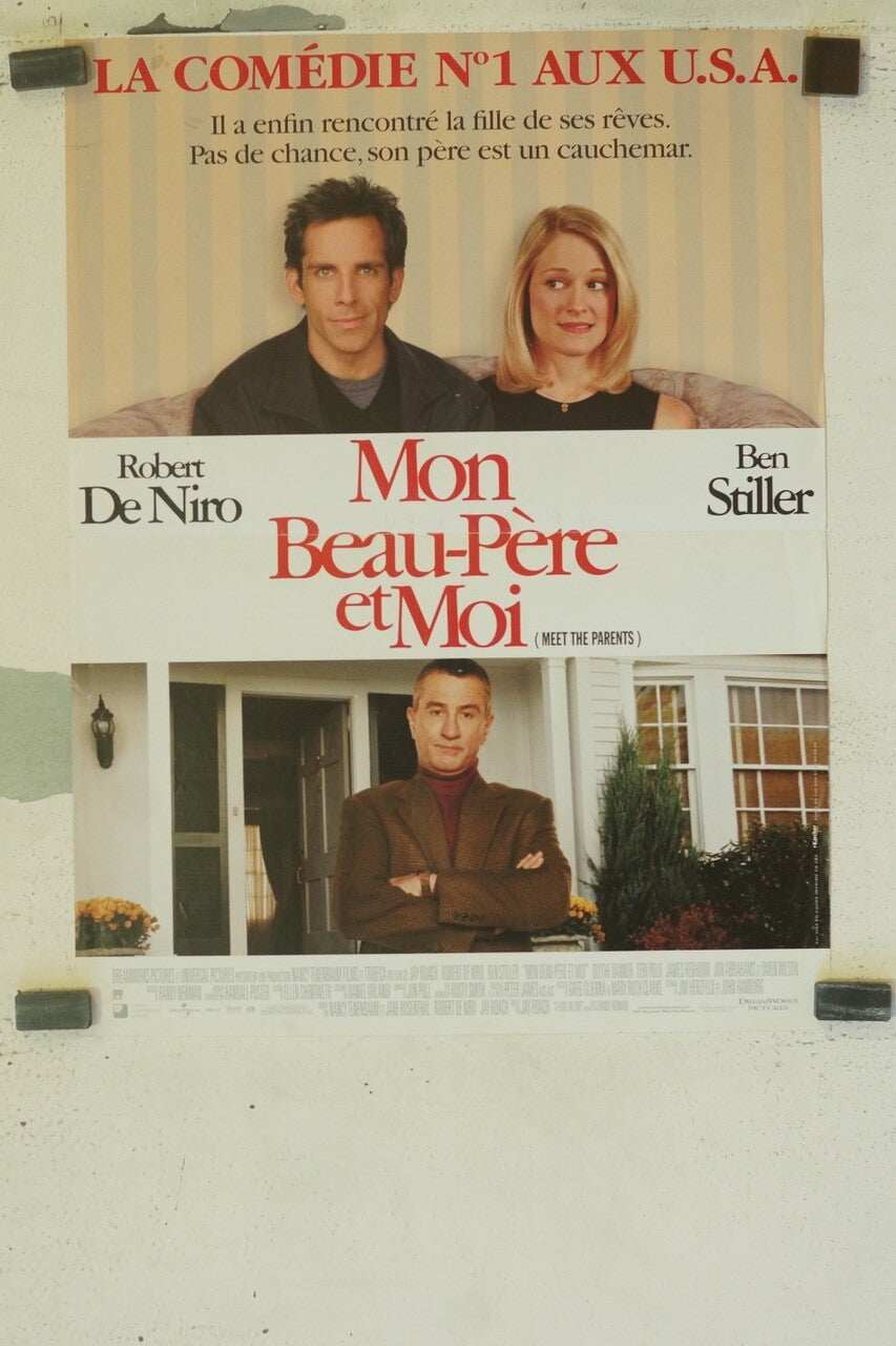 MON BEAU-PÈRE ET MOI 40x60 ROBERT DE NIRO, BEN STILLER