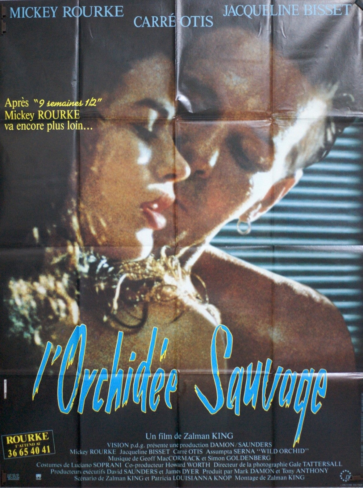 L’ORCHIDÉE SAUVAGE MOVIE POSTER ORIGINAL 120x160 UGNO TOGNAZZI