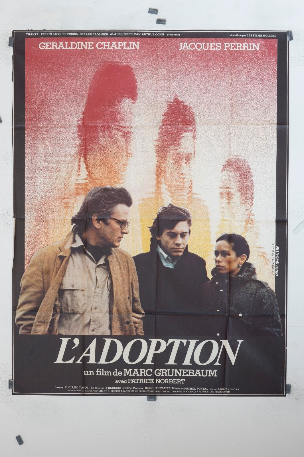 L’ADOPTION MARC GRUNEBAUM MOVIE POSTER ORIGINAL 120x160