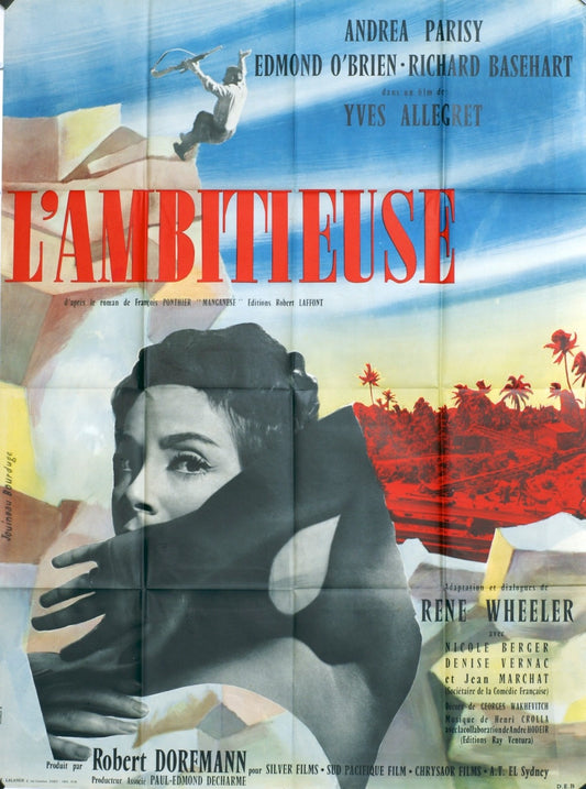 L’AMBITIEUSE ANDREA PARISY movie poster ORIGINAL 120x160