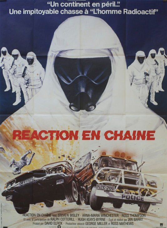 REACTION EN CHAINE MOVIE POSTER ORIGINAL 120x160 STEVEN BISLEY