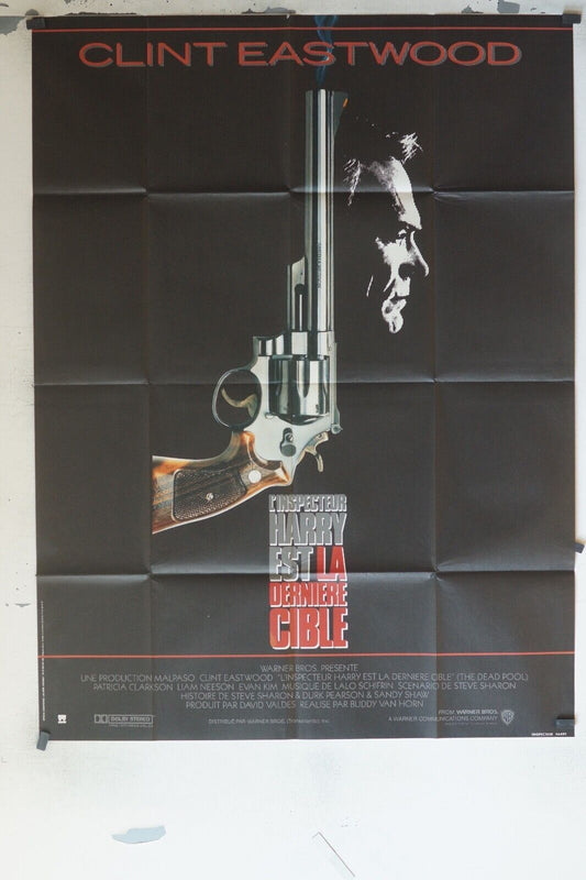 L’INSPECTEUR HARRY MOVIE POSTER ORIGINAL 120x160 CLINT EASTWOOD