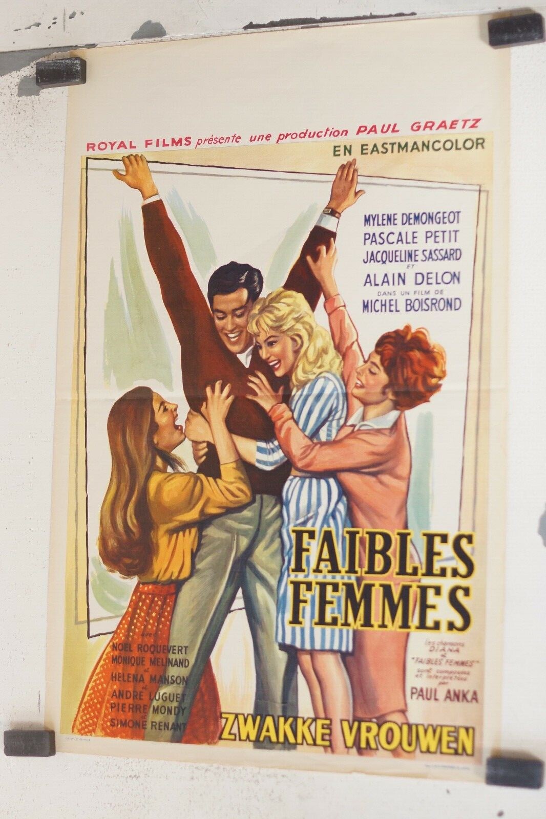FAIBLE FEMMES (belge) ORIGINAL 30x55