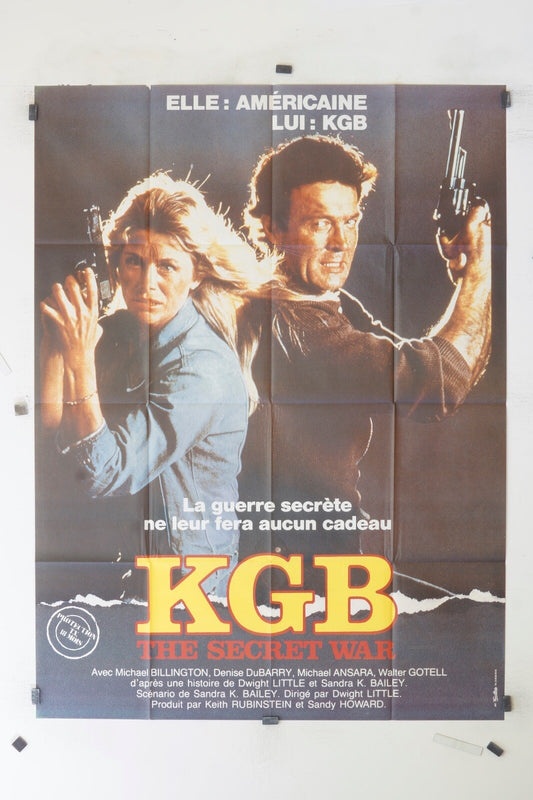 KGB THE SECRET WAR MOVIE POSTER ORIGINAL 120x160