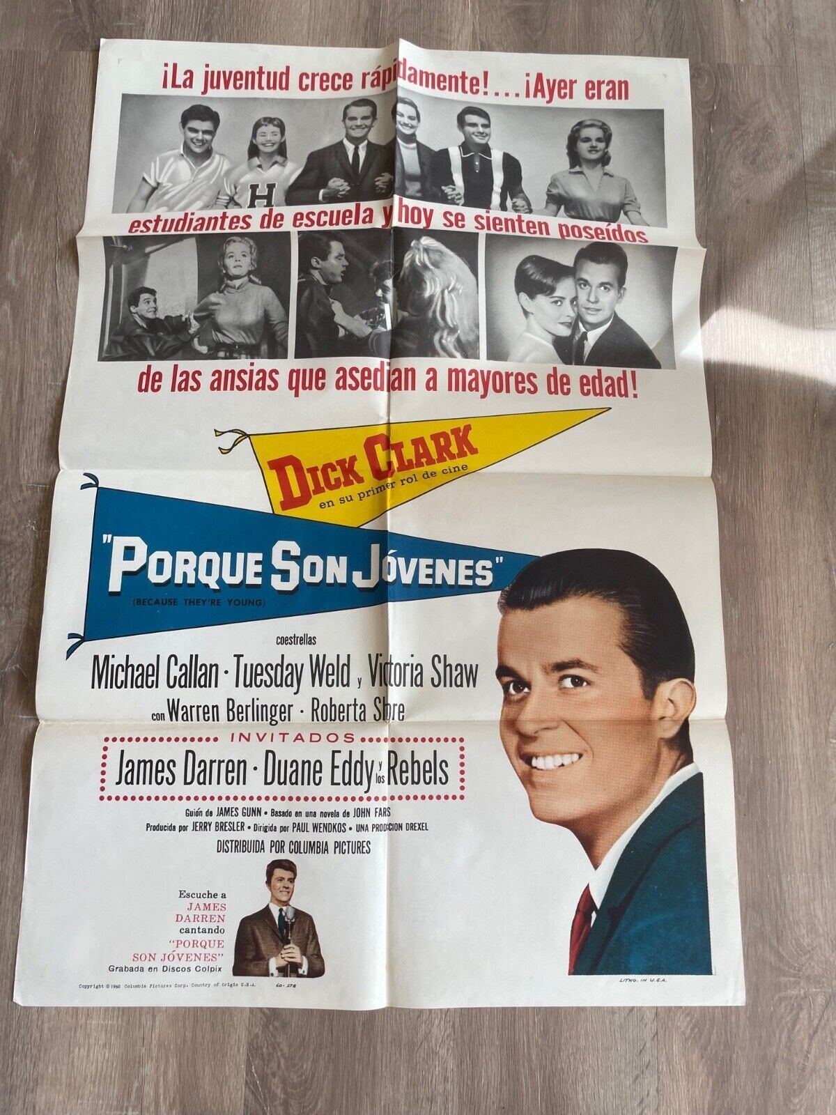 PORQUE SON JOVENES ORIGINAL VINTAGE  (70X100) MICHAEL CALLAN