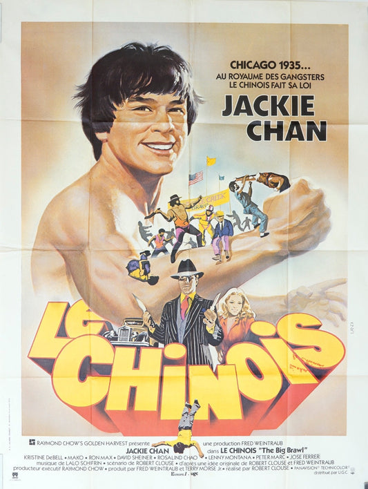 LE CHINOIS JACKIE CHAN MOVIE POSTER ORIGINAL (120x160)