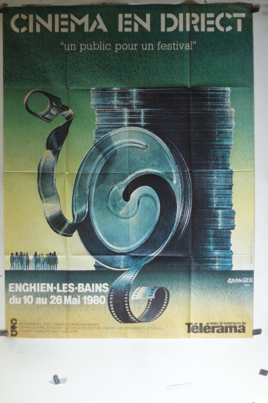 CINEMA EN DIRECT ORIGINAL MOVIE POSTER 120x160 