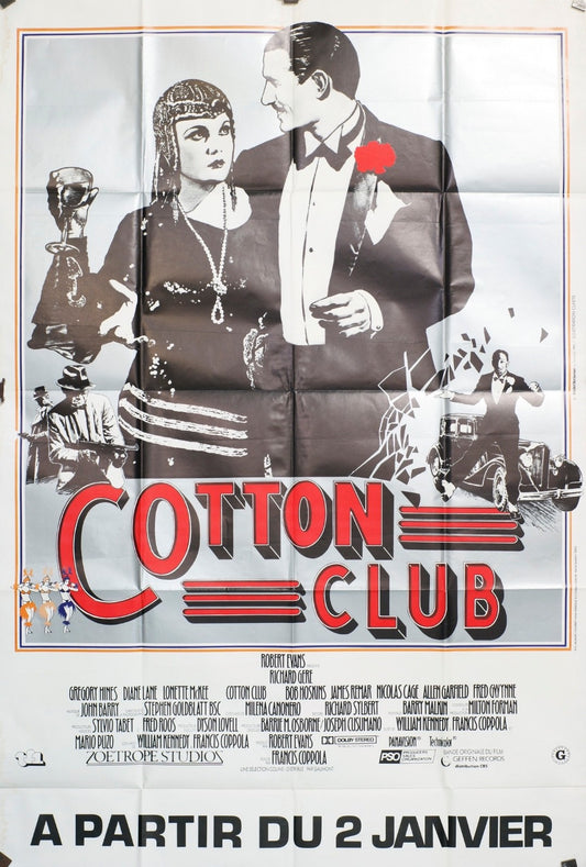 COTTON CLUB ROBERT EVANS POSTER ORIGINAL 120x160