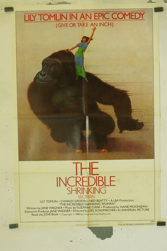 THE INCREDIBLE SHRINKING WOMAN (70X100) ORIGINAL MOVIE POSTER CLINT EASTWOOD
