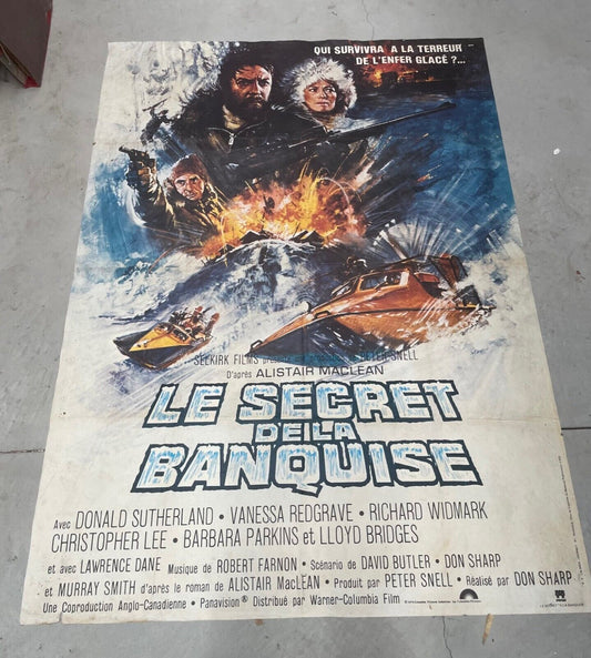 LE SECRET DE LA BANQUISE, MOVIE POSTER ORIGINAL 120x160, VANESSA REDGRAVE