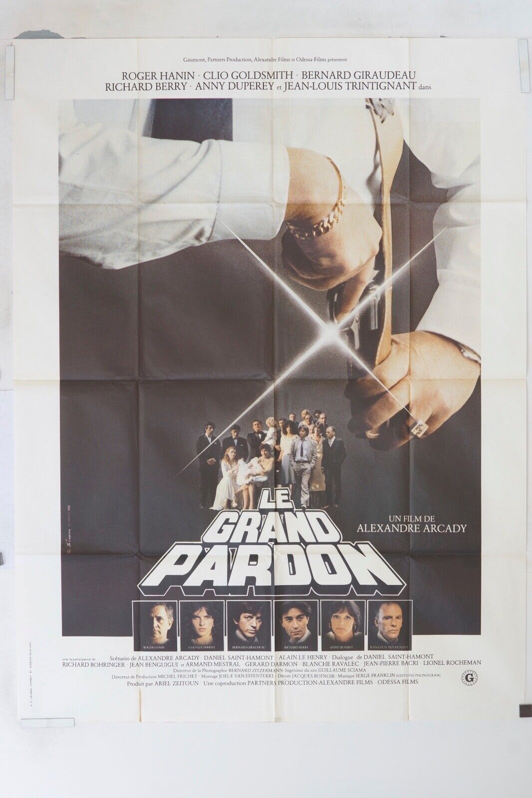 LE GRAND PARDON MOVIE POSTER ORIGINAL 120x160 ROGER HANIN