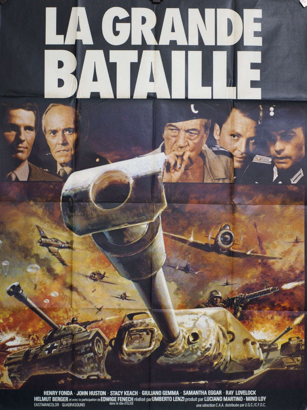 LA GRANDE BATAILLE HENRY FONDA MOVIE POSTER ORIGINAL 120x160