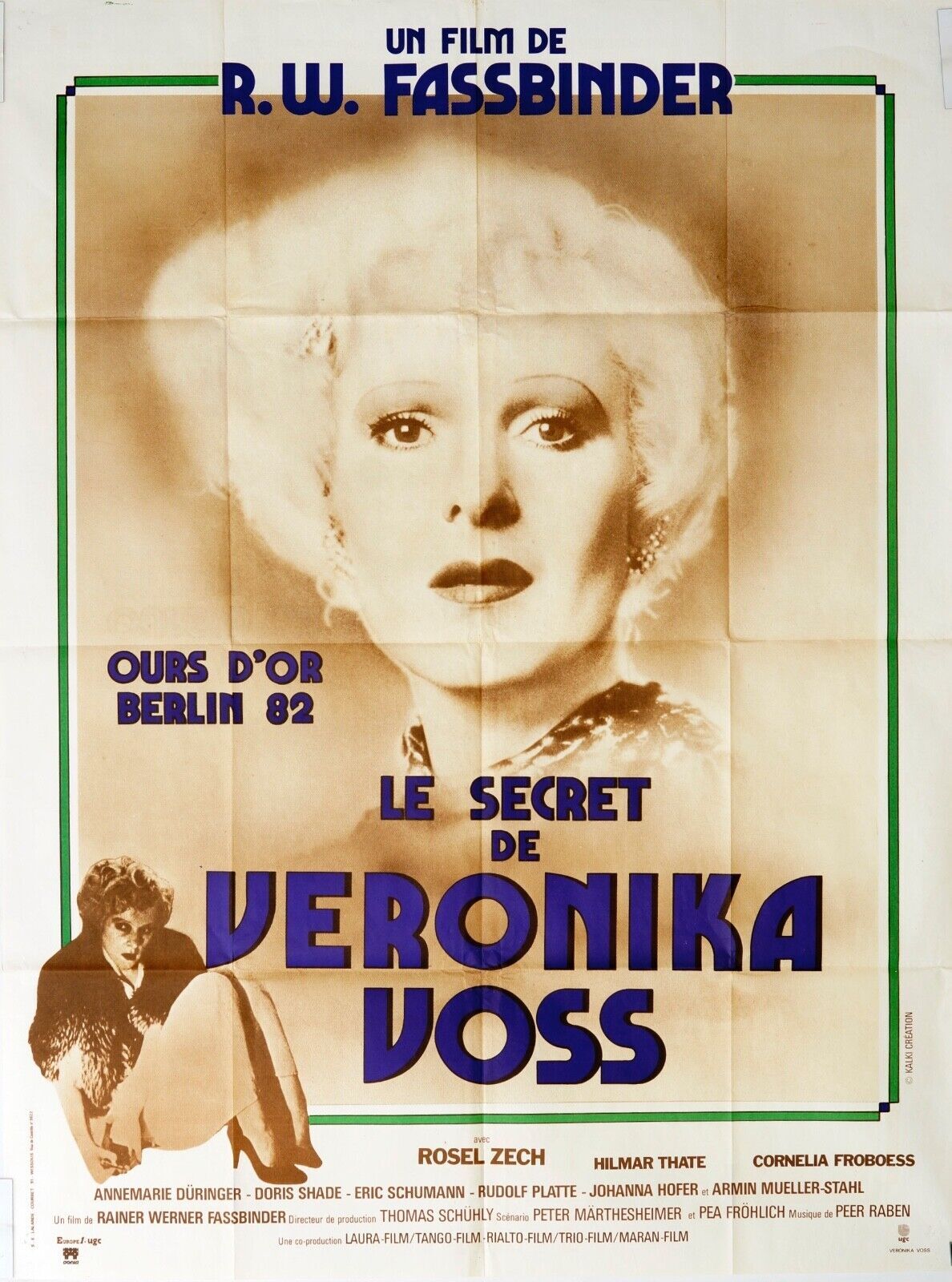 LE SECRET DE VÉRONIKA VOSS ORIGINAL MOVIE POSTER 120x160