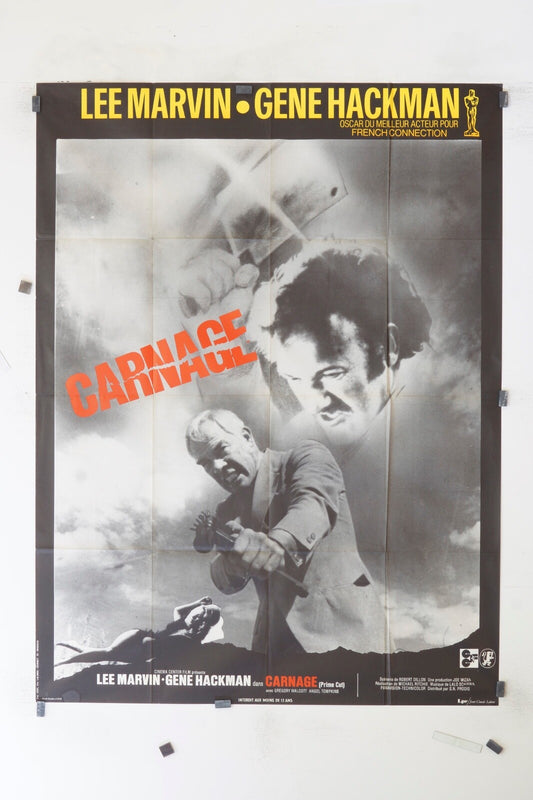 CARNAGE  LEE MARVIN ORIGINAL MOVIE POSTER1 20x160