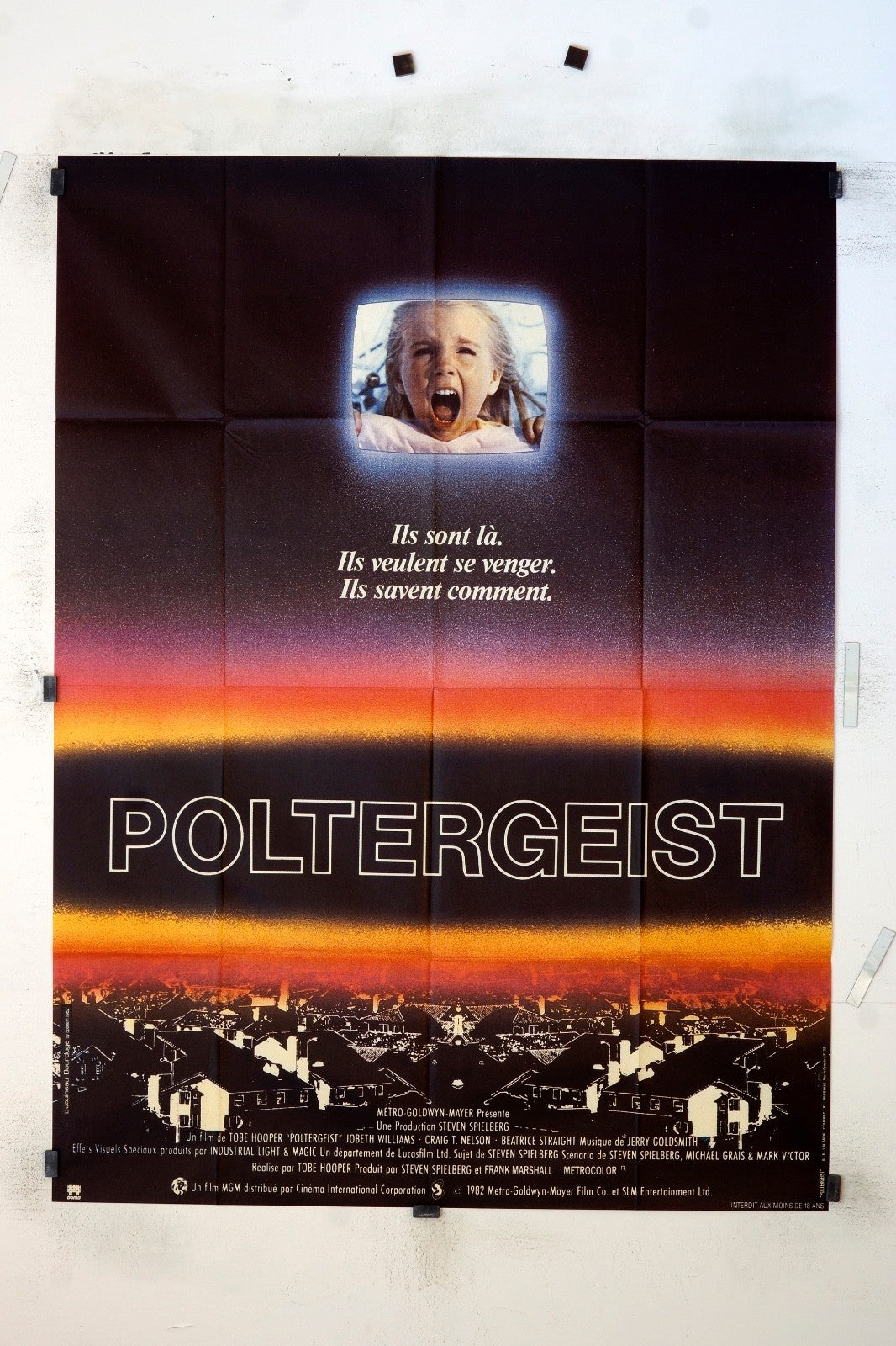 POLTERGEIST MOVIE POSTER 120x160
