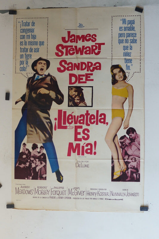 ESPECIALISTA EN FALDAS (70X100)ORIGINAL MOVIE POSTER LESLIE PHILLIPS – JAMES