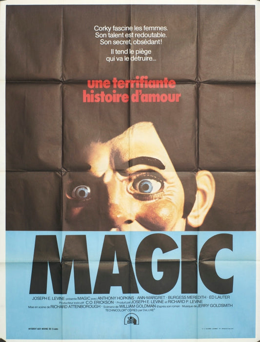 MAGIC ANTHONY HOPKINS MOVIE POSTER ORIGINAL 120x160
