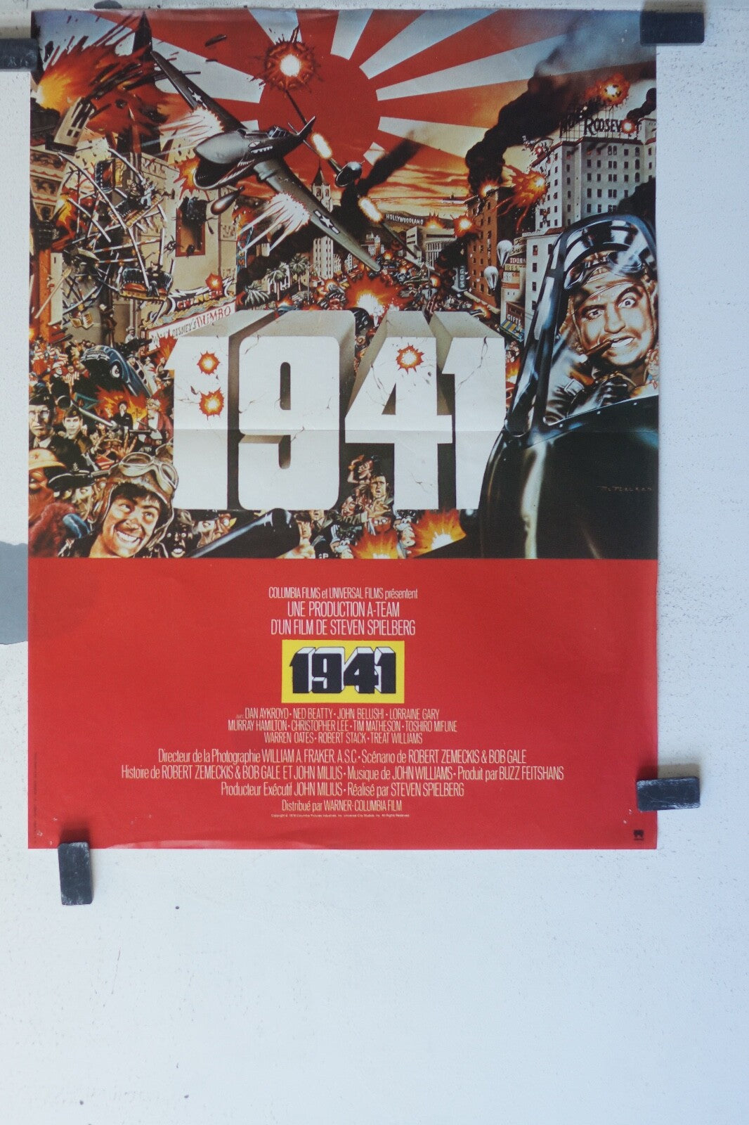 1941 MOVIE POSTER ORIGINAL (53X40) John Belushi , Boddy di Cicco 