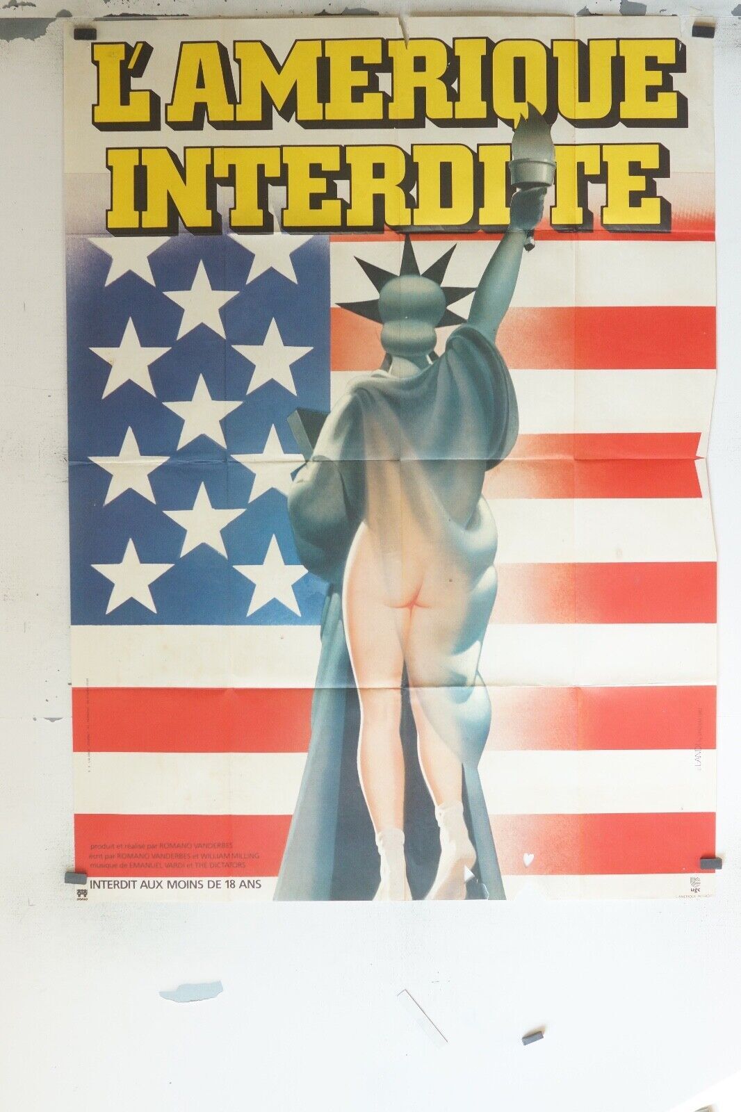 L’AMÉRIQUE INTERDITE MOVIE POSTER ORIGINAL 120x160