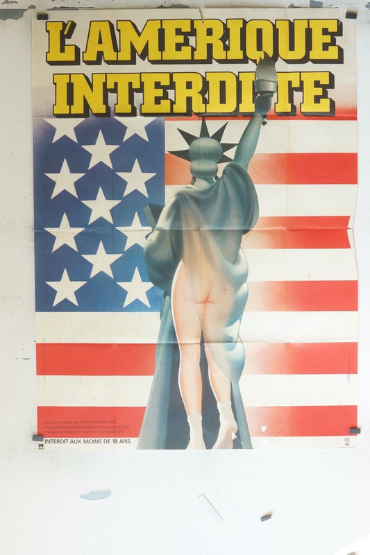 L’AMÉRIQUE INTERDITE MOVIE POSTER ORIGINAL 120x160
